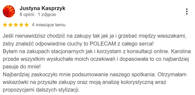 opinia justyna kasprzyk